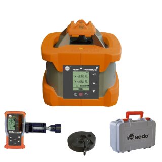 Nedo Rotationslaser PRIMUS 2 H2N inkl. COMMANDER 2 H2N, LK 3