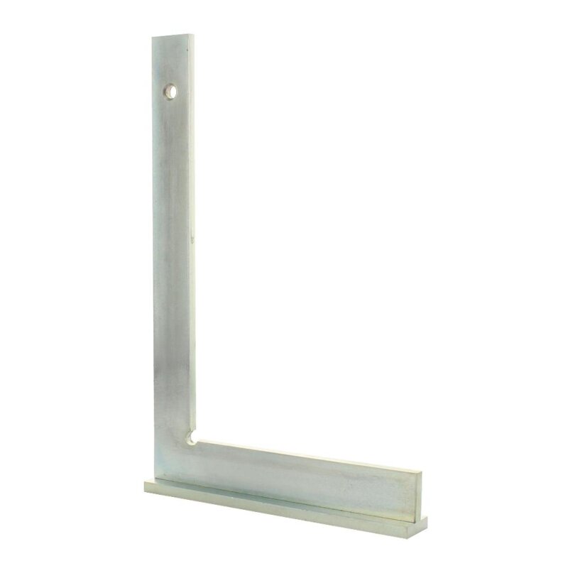 HERO Zimmermannswinkel 400 X 600 Mm – Pulverbeschichtet, 90° Anschlagwinkel, Beidseitige Skala, Aus Stahl – Für Tischler