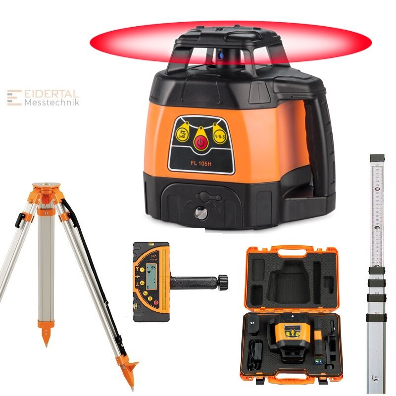Rotationslaser Set geo-Fennel Rotationslaser Set FL 105 H (LK 2) + FR 77-MM + FS 20 + TN