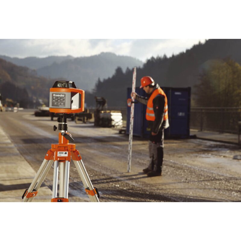 Rotationslaser Set Nedo Rotationslaser Set SIRIUS 1 HV, LK 2 mit Standard-Stativ + Flexi