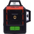 Futech MultiCross 3D Floor Multi-Linienlaser - Grün | Aktions-Set mit 150cm Stativ
