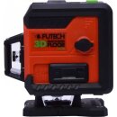 Futech MultiCross 3D Floor Multi-Linienlaser - Grün | Aktions-Set mit 150cm Stativ