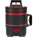 Futech MultiCross 3D Compact Multi-Linienlaser - Grün | Aktions-Set mit Line Tracer Empfänger + 180cm Stativ