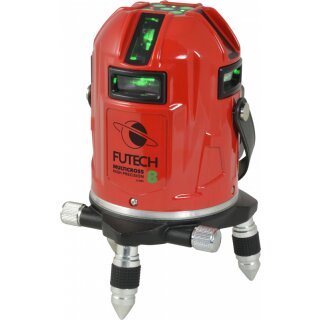 Futech MultiCross 8 HP Multi-Linienlaser - Grün