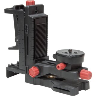 FUTECH Wandhalterung mit Höhenverstellung und 360 Grad Feintrieb 1/4" Aufnahme