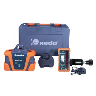 Nedo Rotationslaser PRIMUS 3 H, inkl. ACCEPTOR MAXX, LK 2