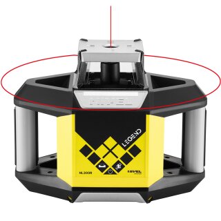 Nivel System NL300R DIGITAL Rotationslaser mit RD300 Digitalempfänger